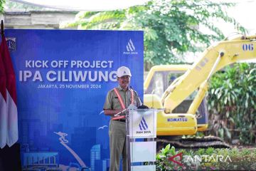 DKI bangun IPA Ciliwung untuk capai 100 persen air bersih di 2030