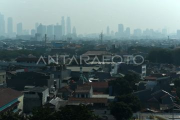 Rabu, kualitas udara Jakarta masuk 30 besar terburuk di dunia