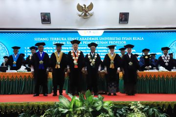 Universitas Syiah Kuala kukuhkan empat guru besar