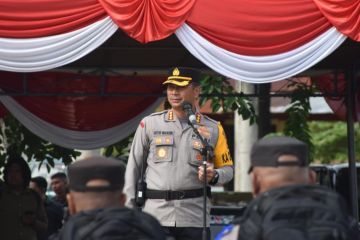 Polresta Jayapura siagakan 411 personil amankan pelaksanaan pilkada