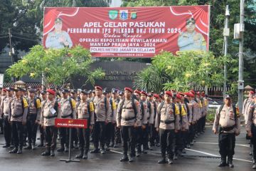 Polres Jaksel kerahkan ratusan petugas amankan pilkada