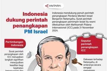 Indonesia dukung perintah penangkapan PM Israel