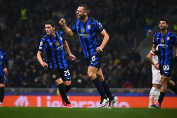 Inter Milan puncaki klasemen sementara usai menang 1-0 atas RB Leipzig