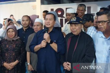 Iqbal-Dinda sambut kemenangan hasil hitung cepat pilkada 2024