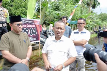 Pemungutan suara TPS banjir di Bengkalis berjalan lancar