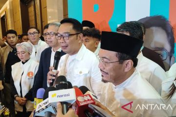 RK minta pendukungnya harus tetap semangat bila harus dua putaran