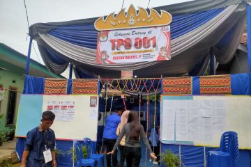 TPS 001 Kedaung dihiasi nuansa Kain Tapis Bandarlampung