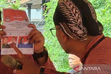 Pasangan Andika-Hendi menang telak di TPS sendiri