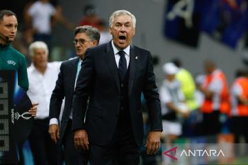 Carlo Ancelotti yakin Real Madrid tetap akan lolos ke babak 16 besar