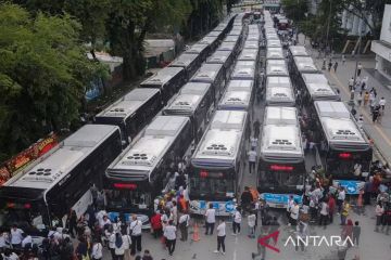 Dishub Medan tegaskan 60 bus listrik tak rusak walau terendam banjir