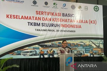 Wamenaker dukung pelatihan K3 bagi pekerja TKBM