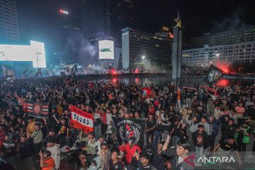 The Jak Mania rayakan HUT Ke-96 Persija di Jakarta