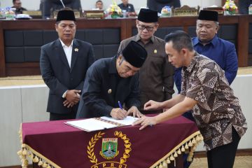 Postur APBD Banten 2025 disahkan sebesar Rp11,54 triliun