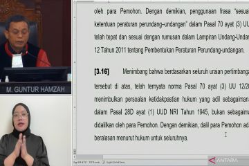 MK tolak uji materi gaji dosen swasta dibayarkan dari APBN-APBD