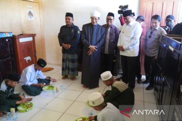 Tinjau simulasi MBG bagi santri, Menag pastikan tak ada perbedaan