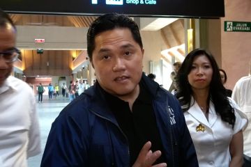 Erick Thohir tinjau fasilitas baru Bandara Ngurah Rai Bali