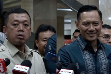 Menko Infrastruktur AHY titip tugas ke Menteri ATR/BPN Nusron Wahid