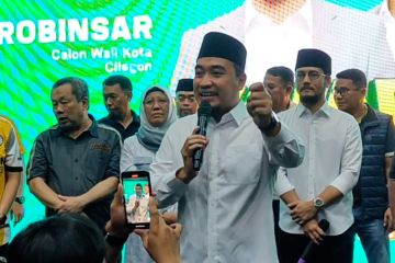 Robinsar-Fajar kalahkan petahana hasil hitung cepat Pilkada Cilegon