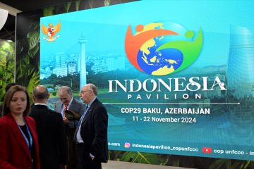 Menengok upaya RI perangi perubahan iklim lewat Paviliun di COP29 Baku