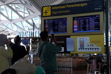 Bandara Ngurah Rai catat 60 persen penerbangan meski terdampak erupsi