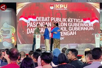 Debat pilkada Jateng usai,KPU ingatkan tak ada kampanye di masa tenang