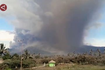 Lewotobi Laki-laki erupsi, BNPB: Pengungsian terdekat tak terdampak