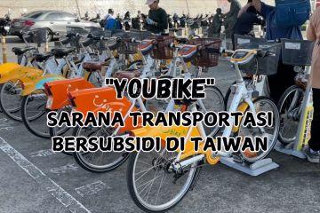 Menjajal sepeda "Youbike", sarana transportasi bersubsisi di Taiwan