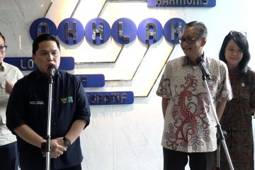 Menteri PU temui Erick Thohir bahas percepatan infrastruktur