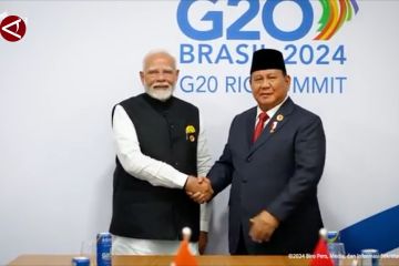 Prabowo temui PM India, bahas kesehatan hingga impor beras