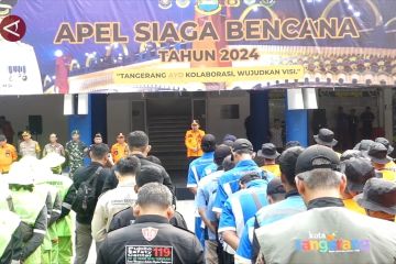 Kota Tangerang siagakan ratusan petugas untuk antisipasi bencana