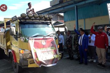 KPU Papua distribusikan logistik Pilkada dengan prioritas daerah sulit