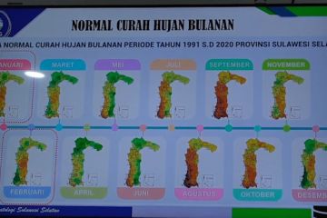 BMKG Sulsel waspadai peningkatan curah hujan akibat fenomena La Nina