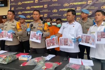 Polresta Jayapura Kota amankan tiga anggota KNPB yang tunggangi demo