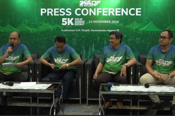 Kemenag, BWI dan BAZNAS berkolaborasi gelar WAQF Fun Run 2024