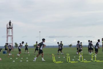 Timnas fokus latihan fisik di Pemusatan Latihan Bali