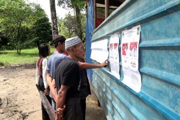 Warga Pulau Rempang Batam antusias gunakan hak pilih