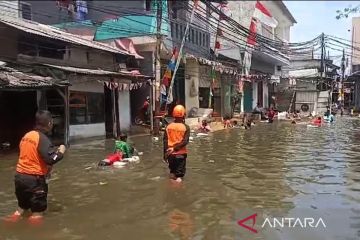 Satu RT di Jakarta Utara terendam banjir rob