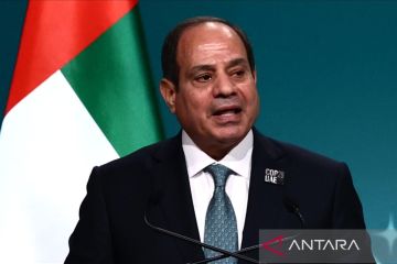 Presiden Mesir: Hidupkan kembali solusi dua negara Palestina-Israel