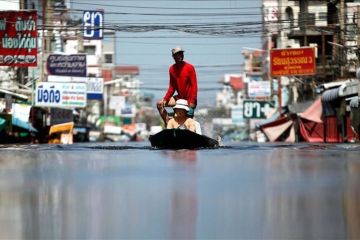 Korban tewas akibat banjir di Thailand bertambah menjadi 12 orang