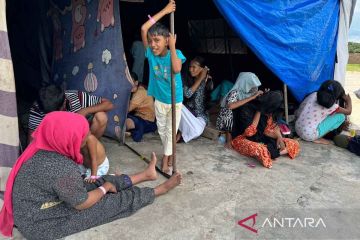 116 imigran Rohingya terdampar di Aceh Timur direlokasi ke penampungan