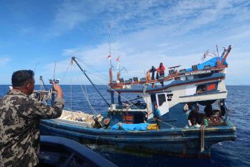 KKP tertibkan dua kapal ikan diduga terobos aturan area penangkapan