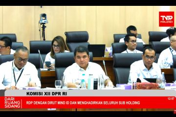 MIND ID mohon dukungan DPR perbaiki tata kelola industri pertambangan