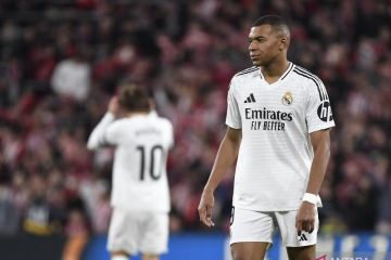 Kegagalan penalti Mbappe warnai kekalahan 1-2 Real dari Bilbao