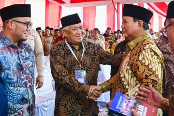 Prabowo: Din Syamsuddin sebagai kawan lama waktu muda