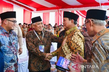 Prabowo: Din Syamsuddin sebagai kawan lama waktu muda