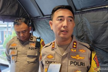 Polres Cianjur dirikan dapur umum di titik bencana wilayah selatan