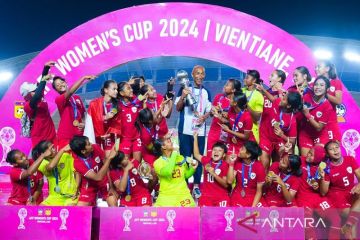 Timnas putri berterima kasih pada masyarakat Indonesia usai juara AFF