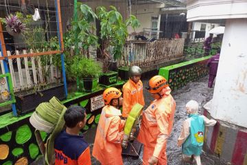 BPBD: Hujan deras picu sejumlah kawasan di Kota Malang terendam banjir