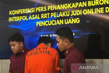 Buron Interpol China terkait judi online diamankan di Indonesia