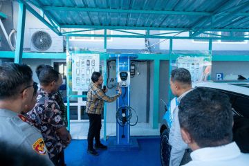 PLN meresmikan SPKLU di Kabupaten Jayapura